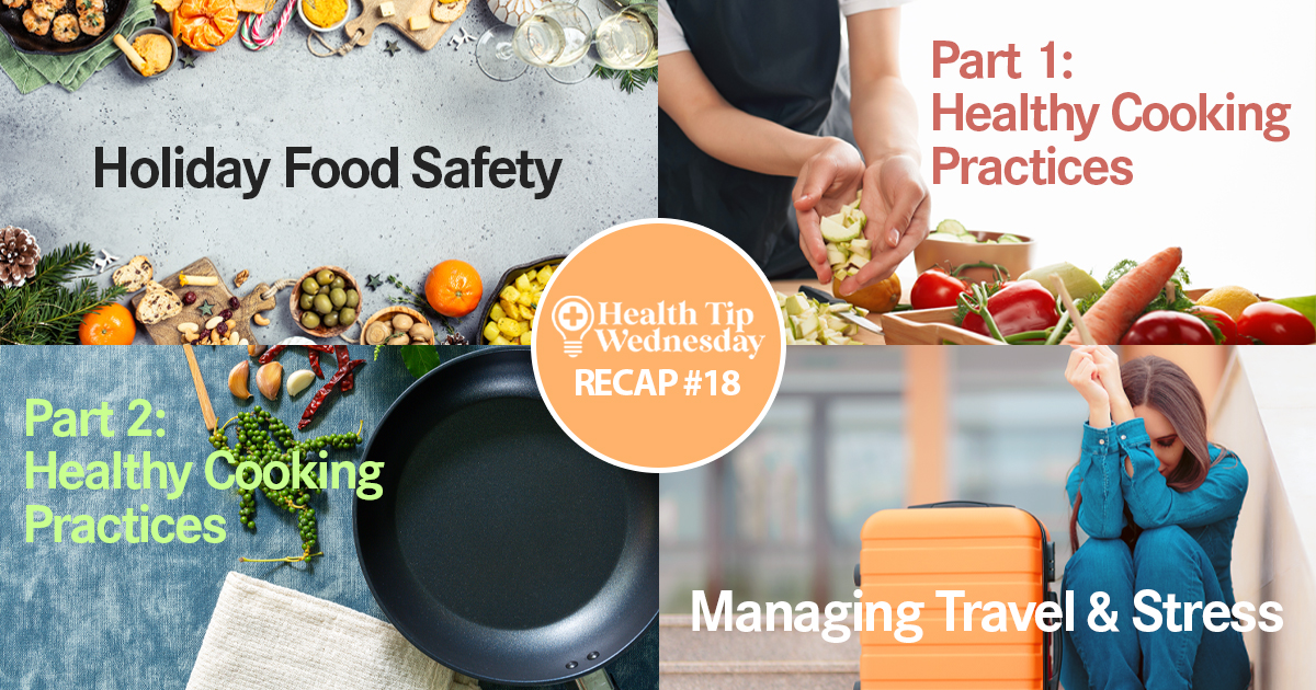 Health Tip Wednesday Recap #18 - November 2024